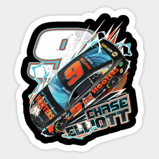 Chase Elliott Hooters Sticker